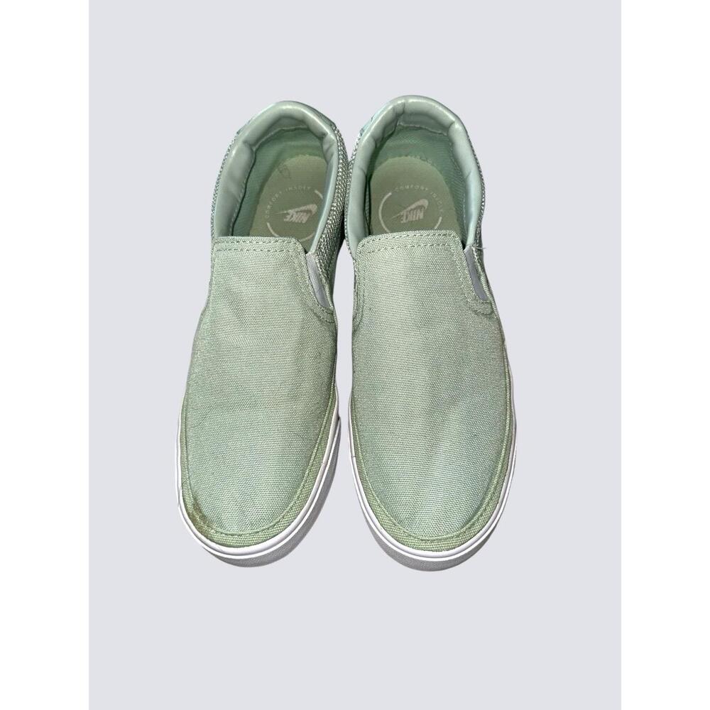 Nike Slip-On Canvas Sneakers Mint Green US 7 - Picture 2 of 7